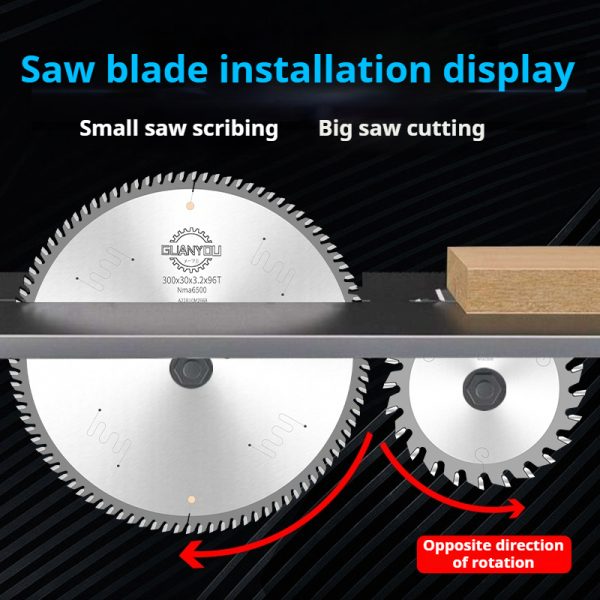 Sliding table saw blade - Image 4